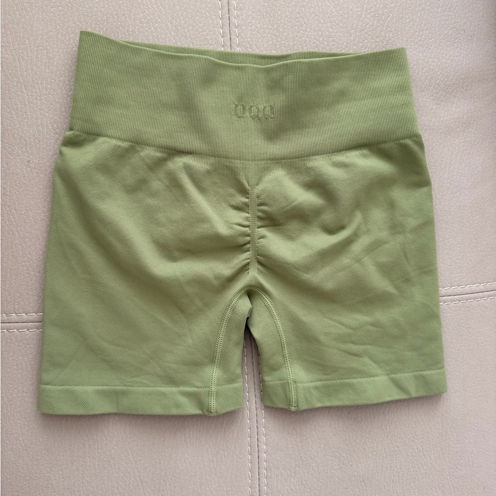 Light Green Women's Athletic Shorts